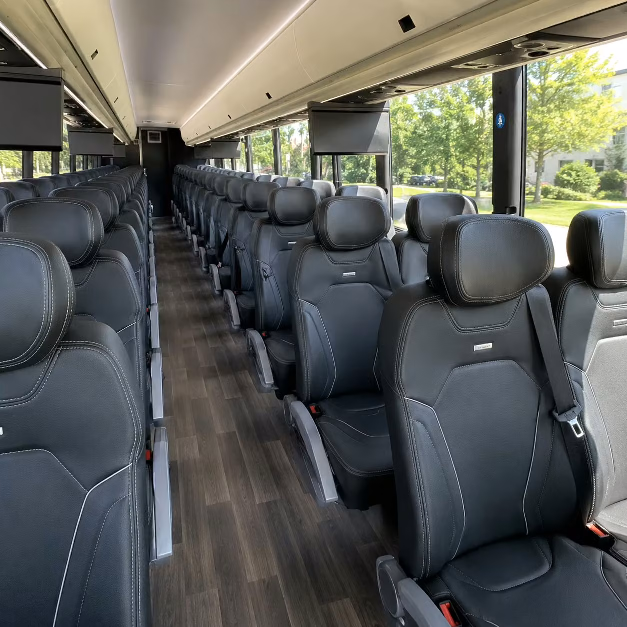 chula vista charter bus rental interior