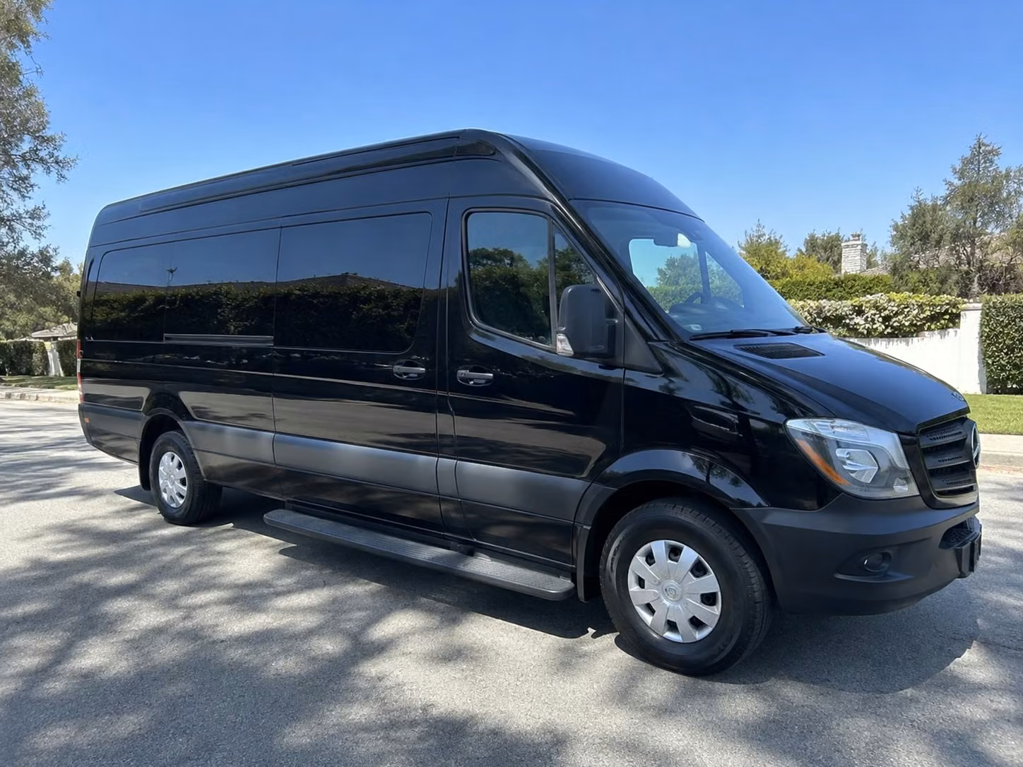 sprinter van with driver